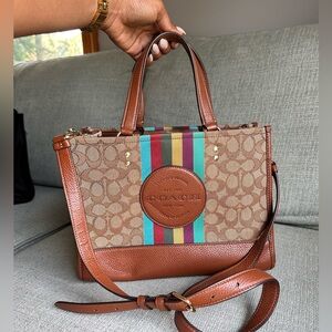Coach Dempsey Carryall Tote Bag